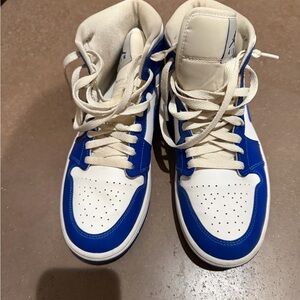 Jordan Cream High-Top Sneakers